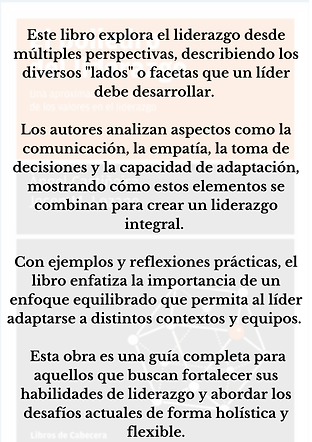 El poliedro del liderazgo libro