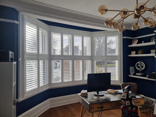 office bay window shutters