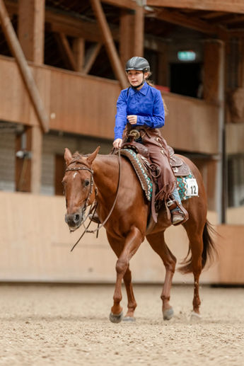 Schweizermeisterin im Youth Ranch Rail​​