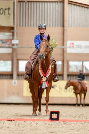 Schweizermeisterin im Youth Ranch Rail​​