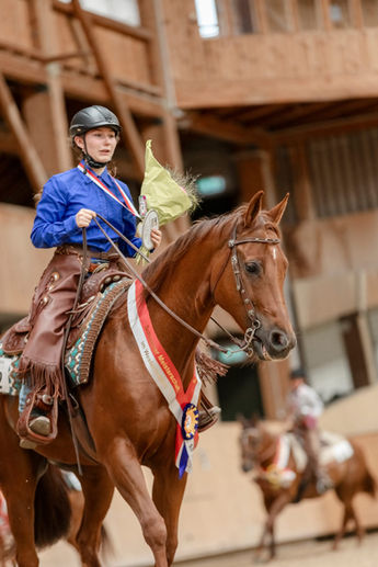 Schweizermeisterin im Youth Ranch Rail​​