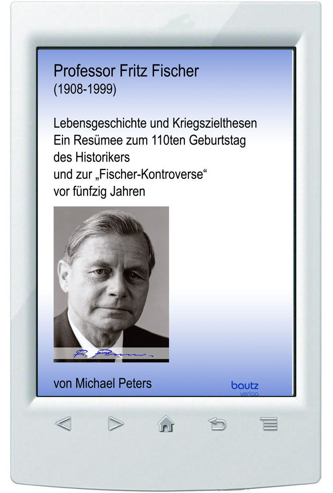 E-Book Michael Peters (Hrsg.) - Professor Fritz Fischer - (1908-1999)