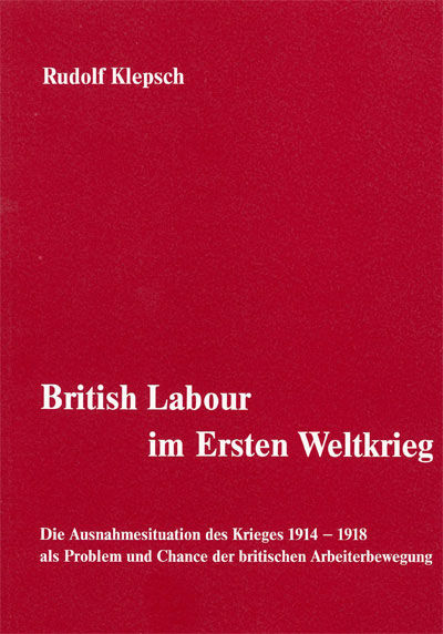 British Labour im Ersten Weltkrieg