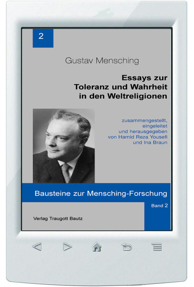 E-Book Hamid Reza Yousefi und Ina Braun (Hrsg.) Gustav Mensching, Bd. 2