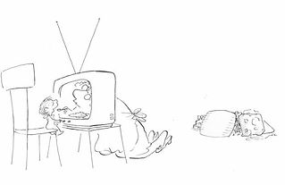 ^La télé et l'enfant roi -  L'Homme bête et son image 