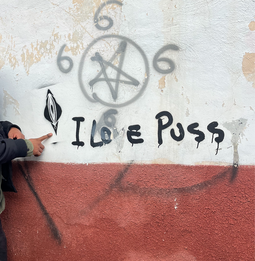 Street Art in Chiapas, Mexico.