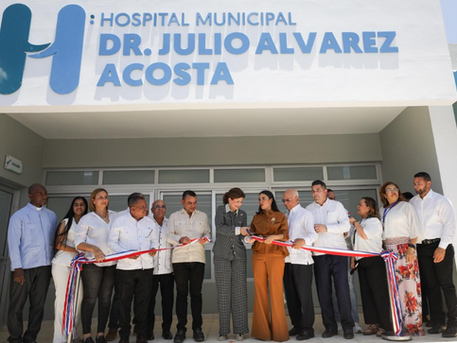 Inauguran moderno hospital en el municipio de Castañuelas, República Dominicana