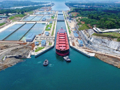Construyen un lago artificial de 4.600 hectáreas para salvar una de las rutas comerciales más importantes del mundo