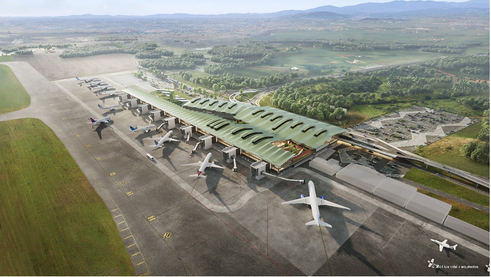 Nueva terminal del Aeropuerto Internacional del Cibao tendrá una ...