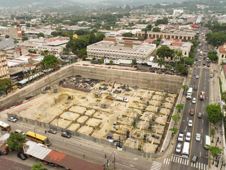Supervisan avances en la construcción del nuevo Hospital Rosales, El Salvador