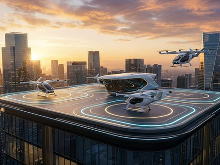 De helipuertos a vertipuertos: el futuro de la movilidad aérea en las ciudades