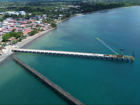 Puerto Armuelles de Panamá alcanza 72% de avance y redefine diseño de su plataforma de atraque