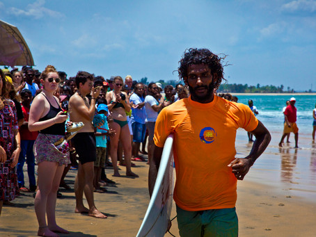 The First National Surfing Championship of Sri Lanka