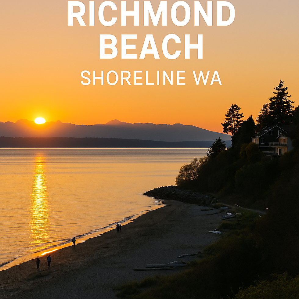Living in Richmond Beach, Shoreline