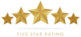 five-golden-rating-star-in-white-backgro