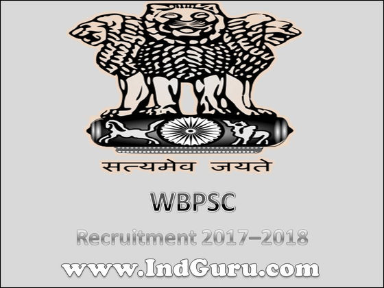 WBPSC Recruitment 2017–2018|Online Applications For Assistant Programme Officer Posts