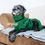 Miniaturbild: Bademantel dry up Cape - dark green Mini