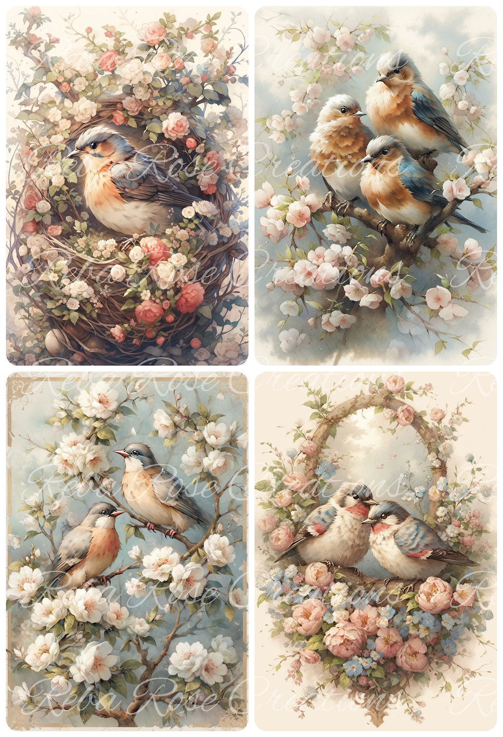 0656 - Blossoming Birds