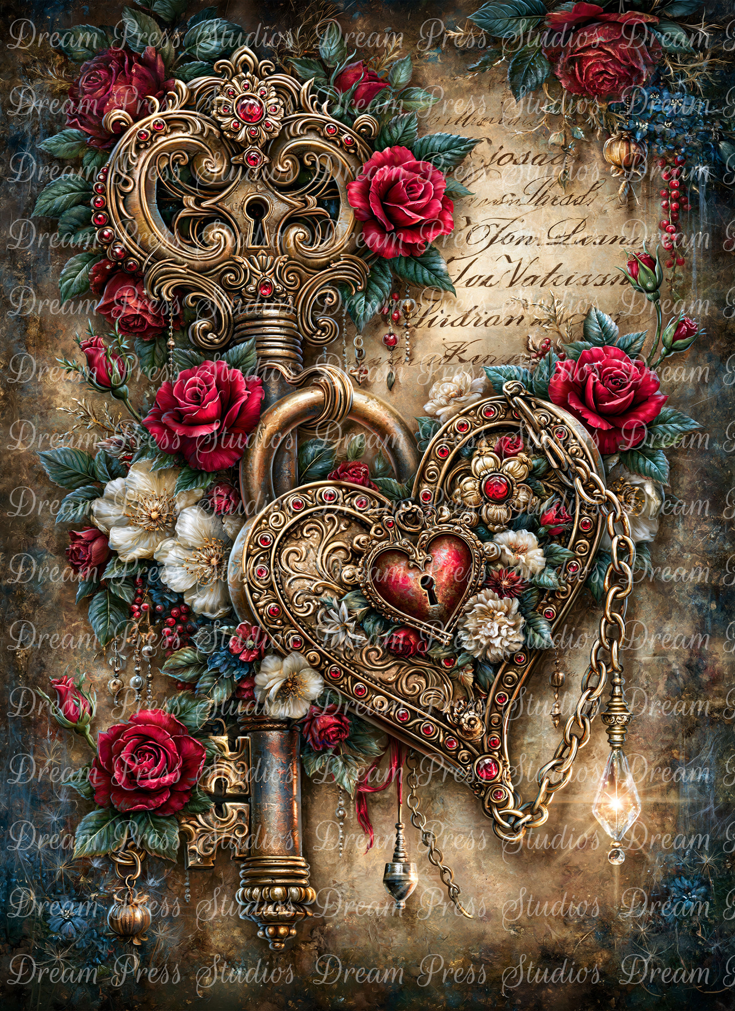 DPS-02-Heart Key