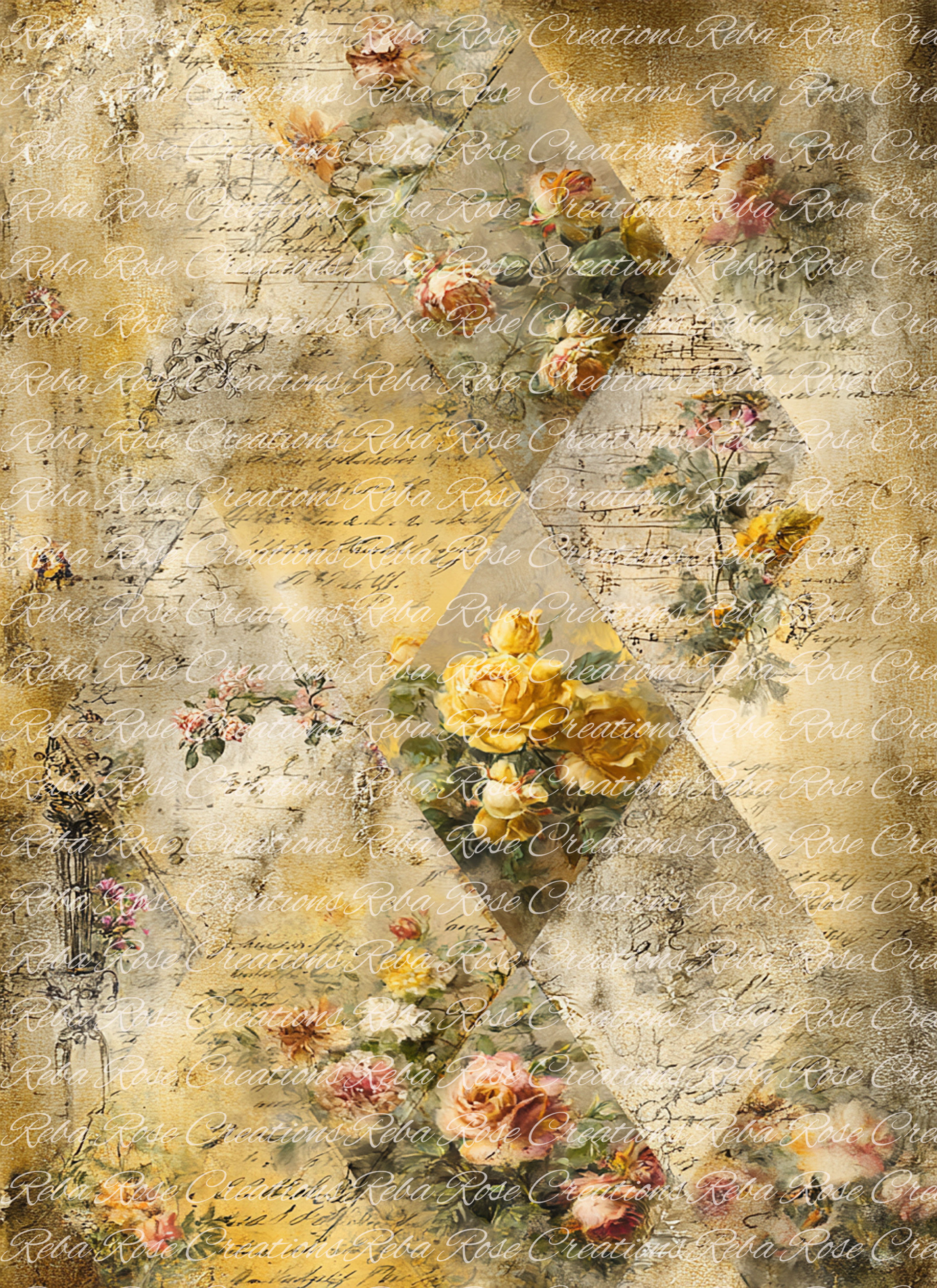 A3-205-Symphony Harlequin