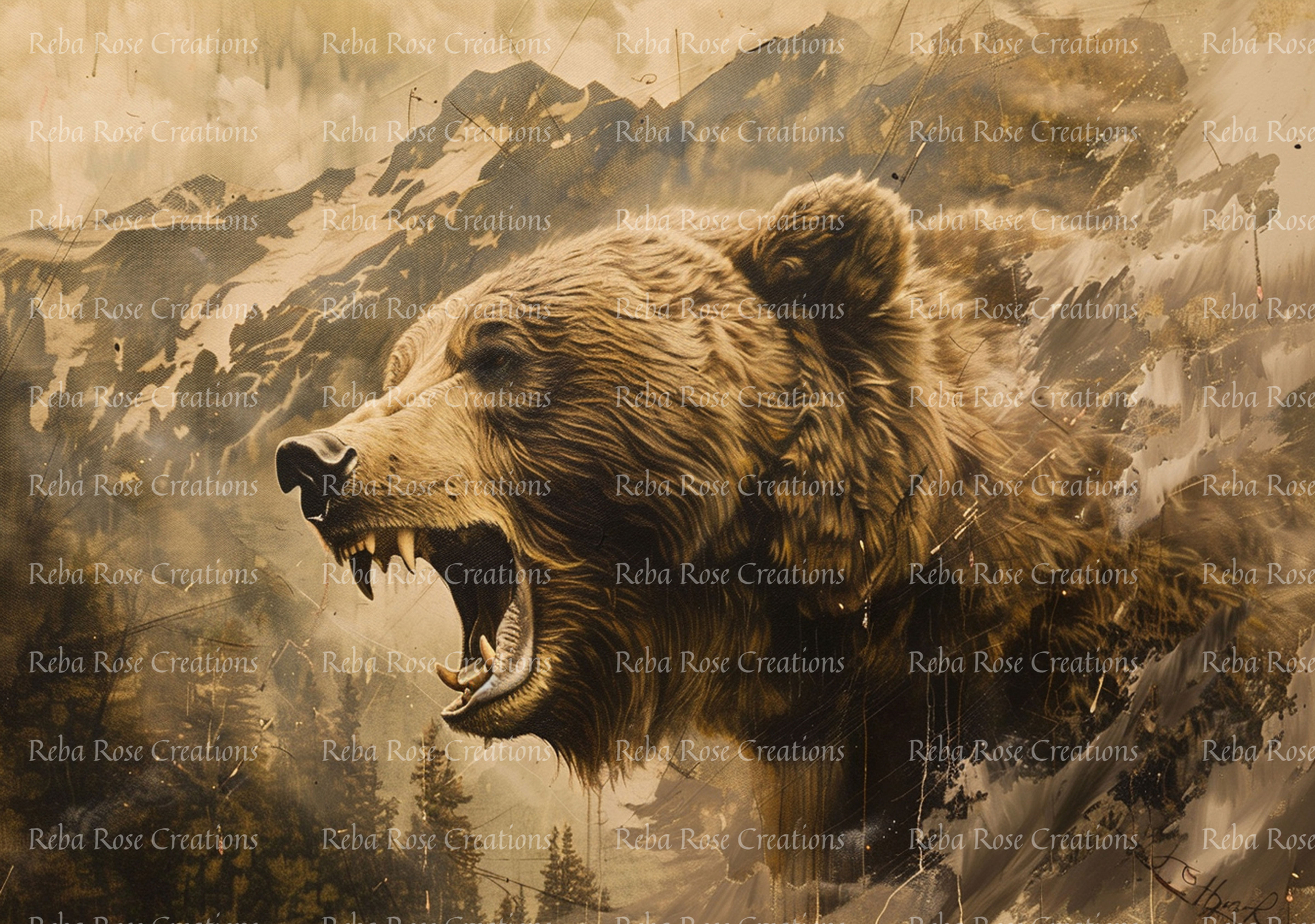 A3-25-Grizzley Bear