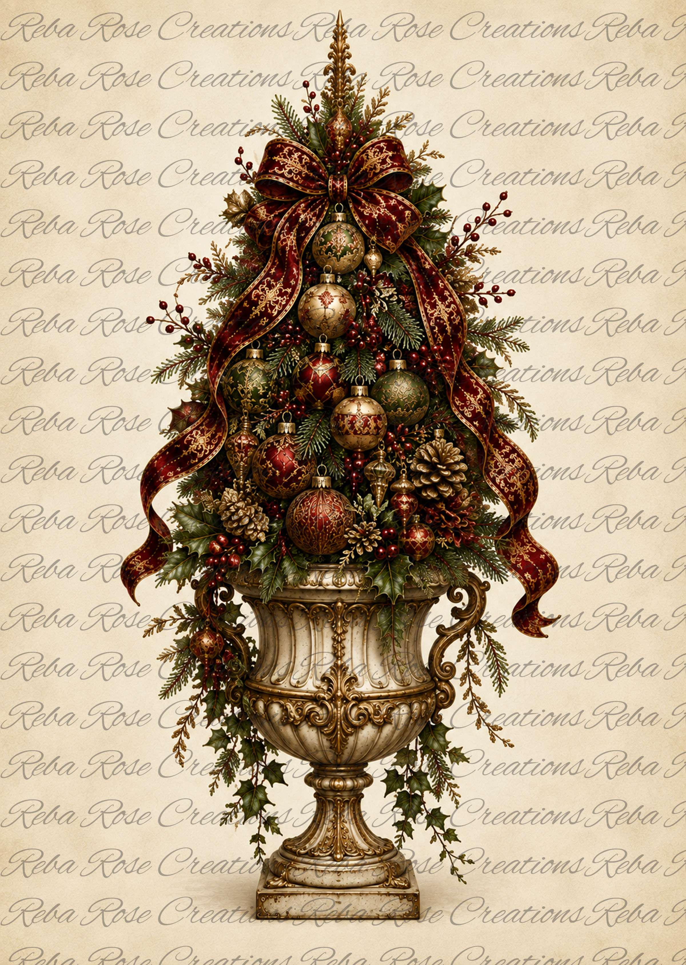 3158-Christmas Topiary