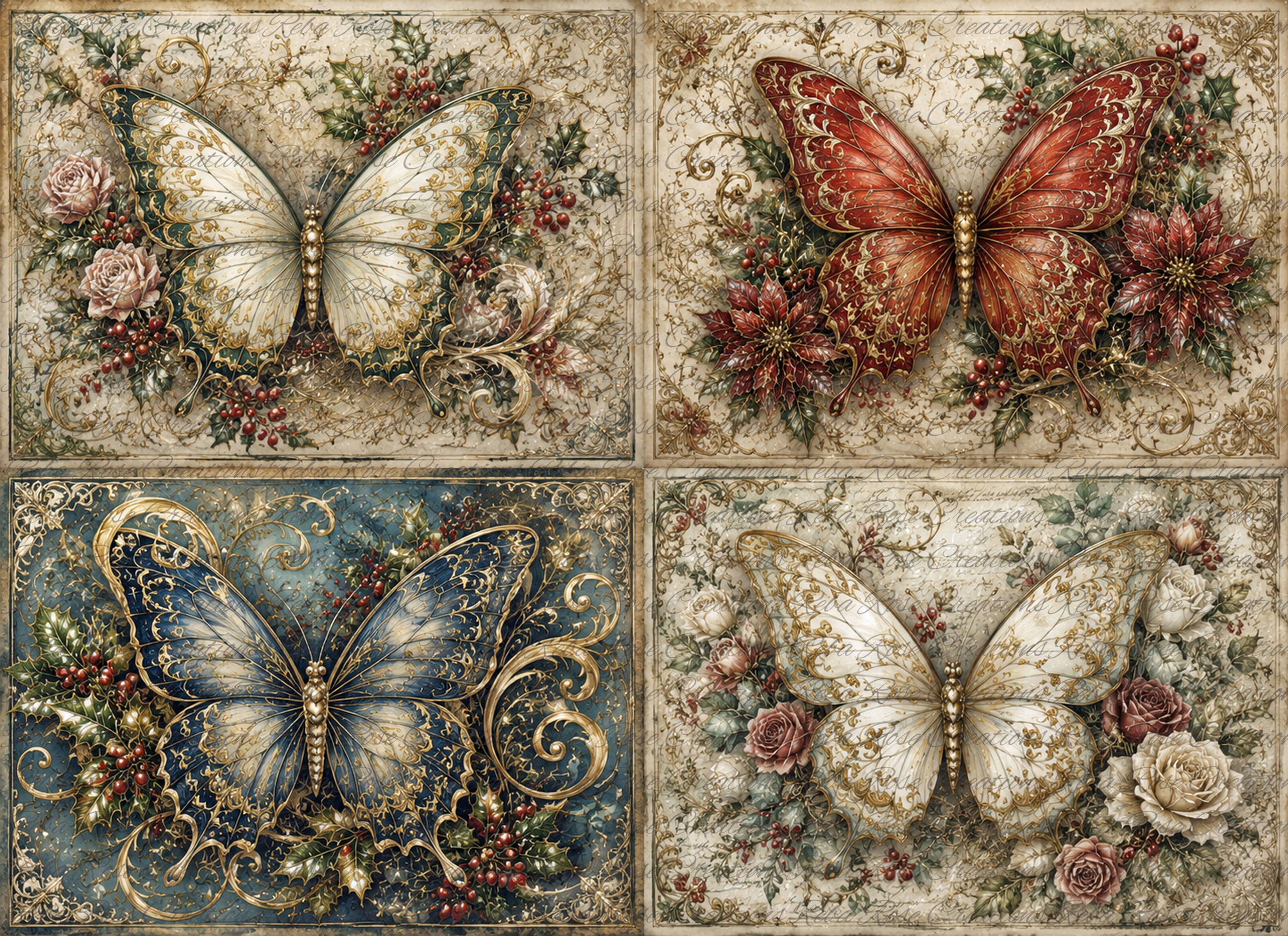 0436 - Winter Butterflies