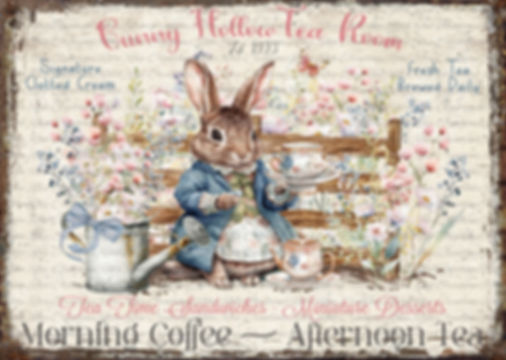 AVC-08-Bunny Having Tea