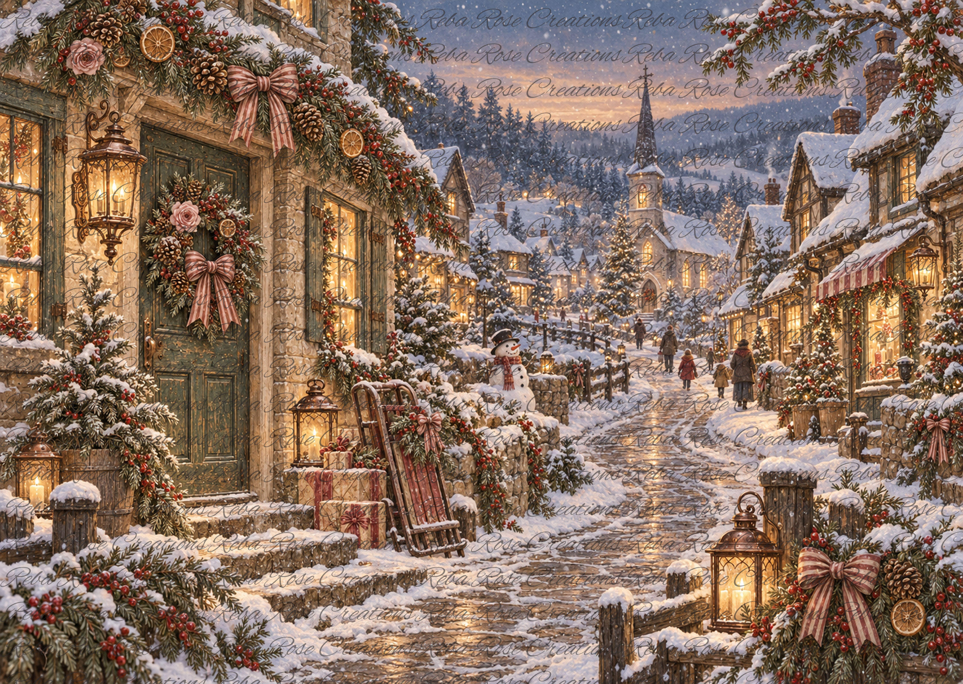 3152-Christmas Towne