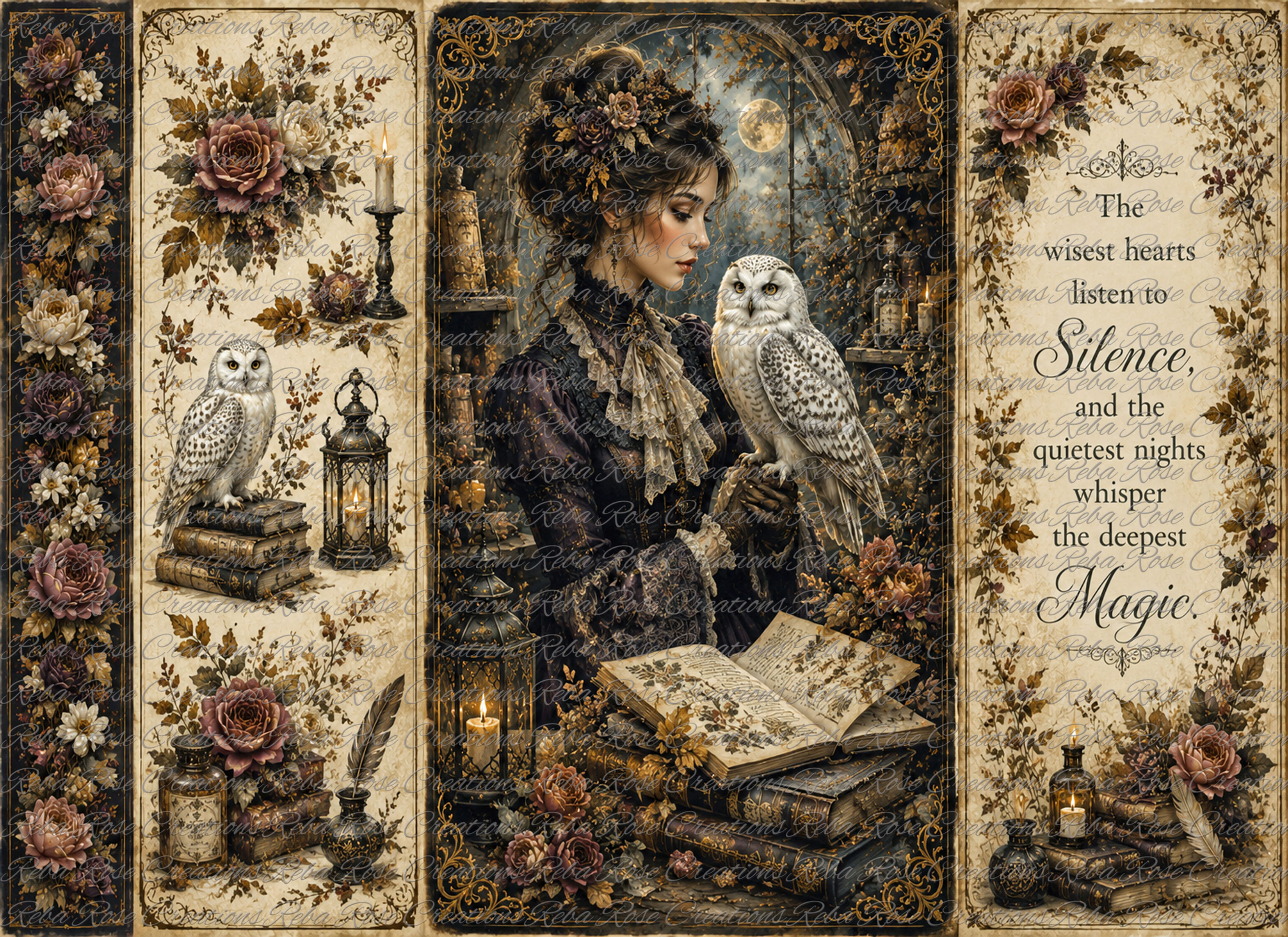 3043-Bottle Panel-Deepest Magic