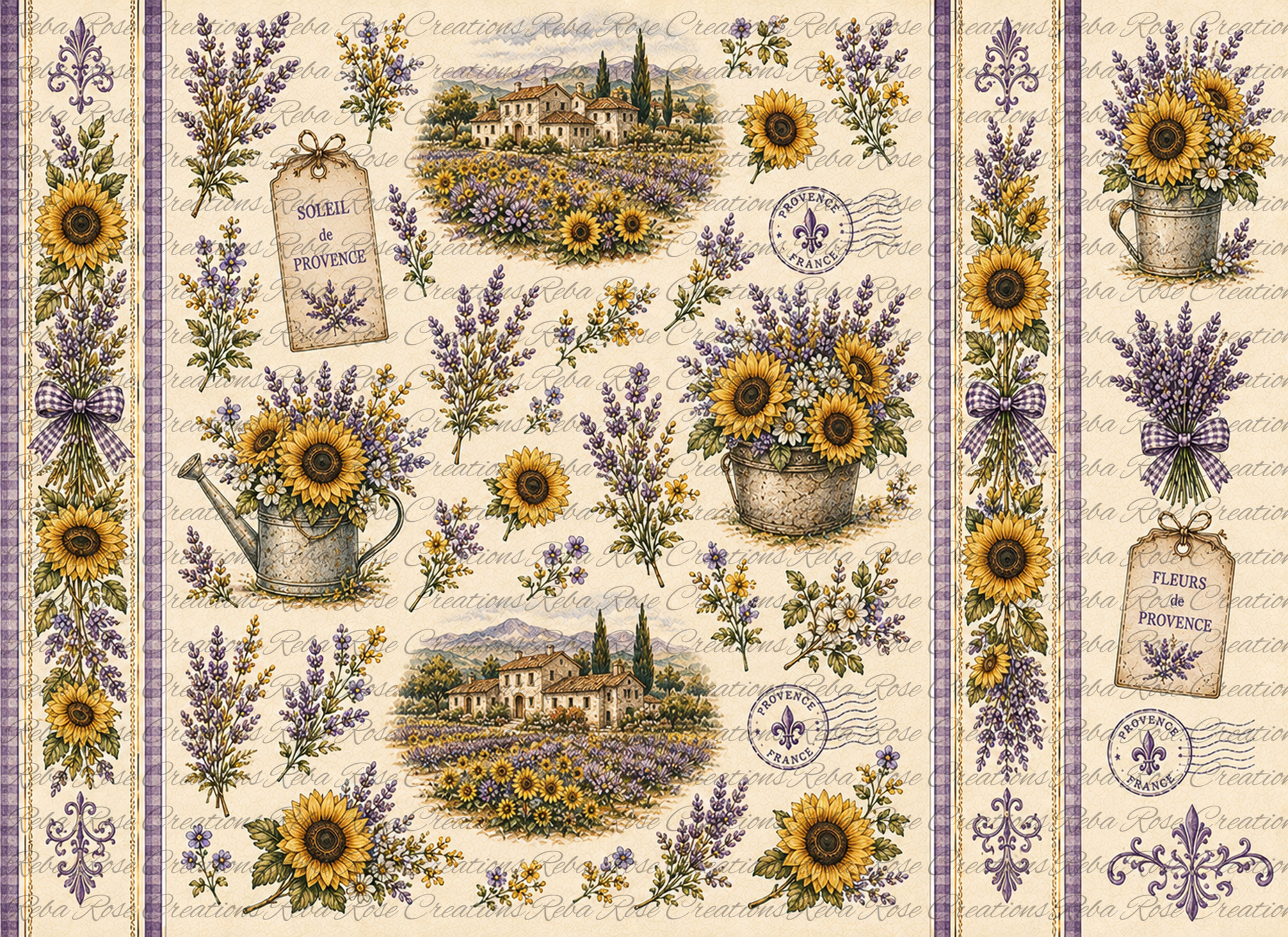 3008-Rolling Pin Wrap-Sunflowers