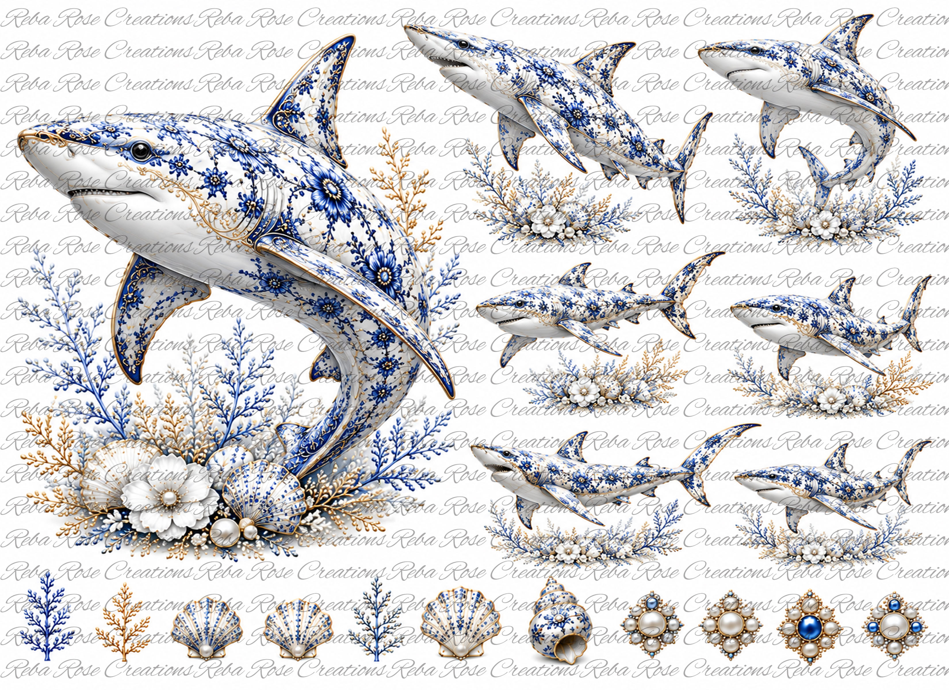 2922-Shell Designs-Shark