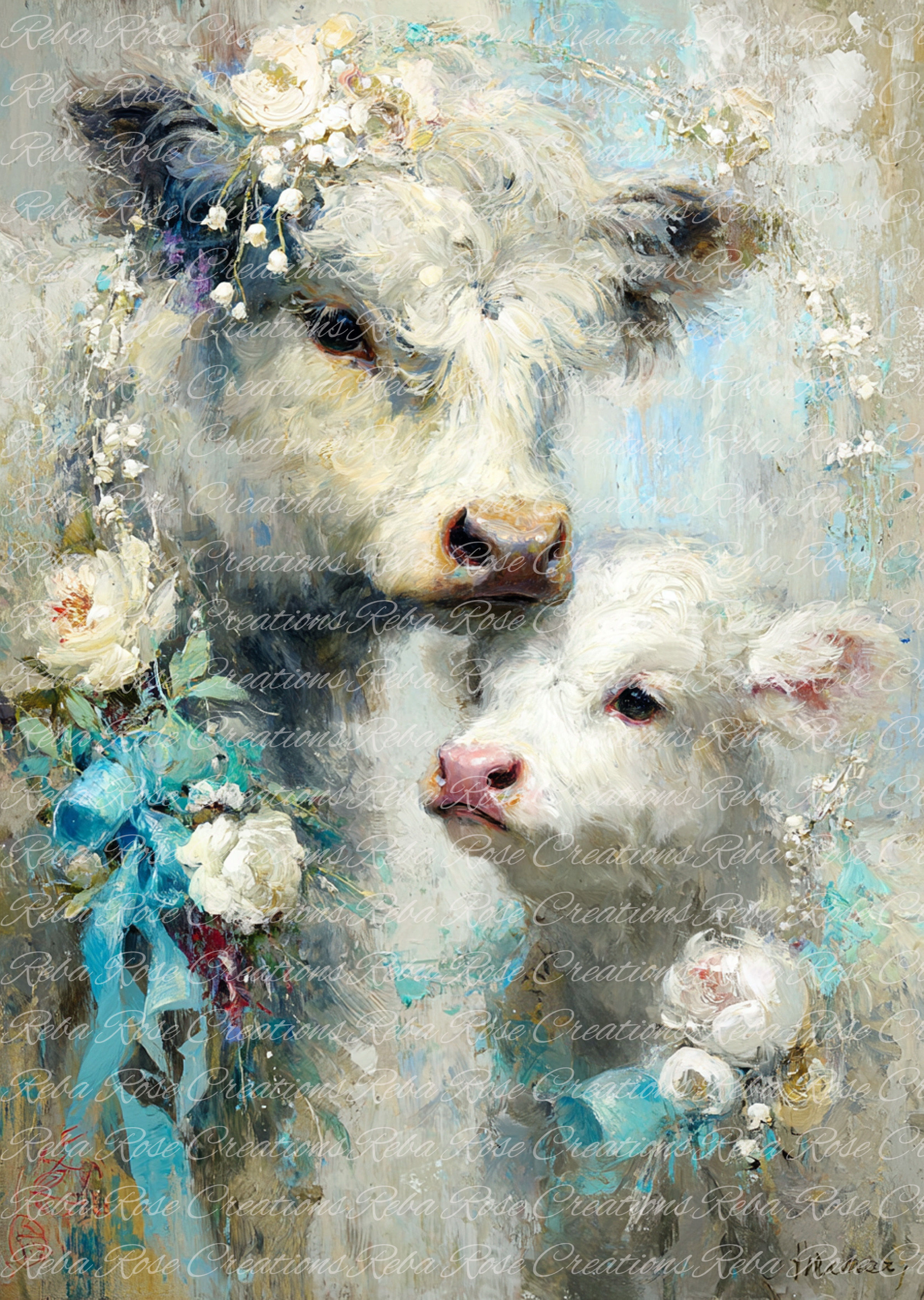 2088-Baby Highlander & Mama