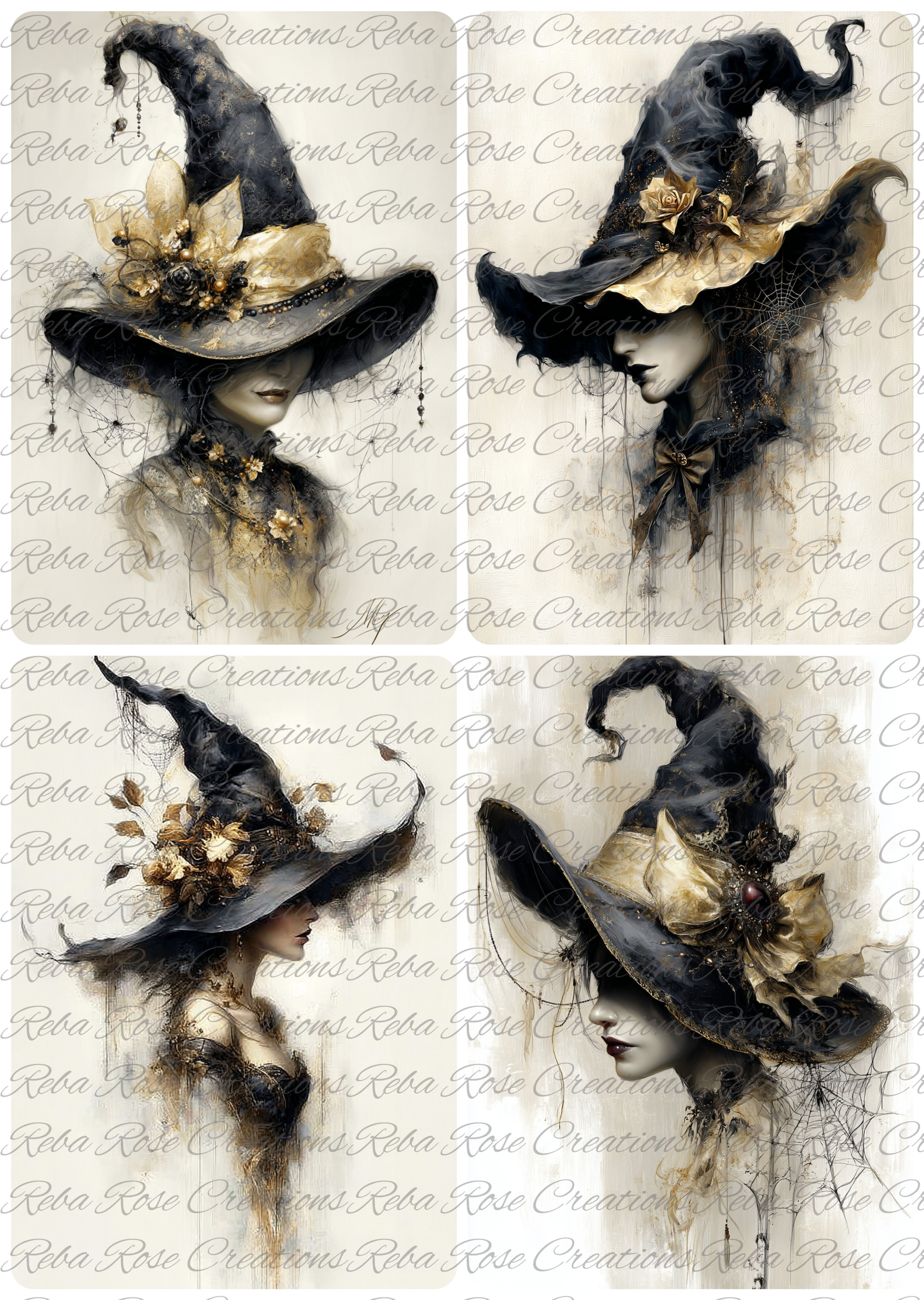 2213-Vintage Witches