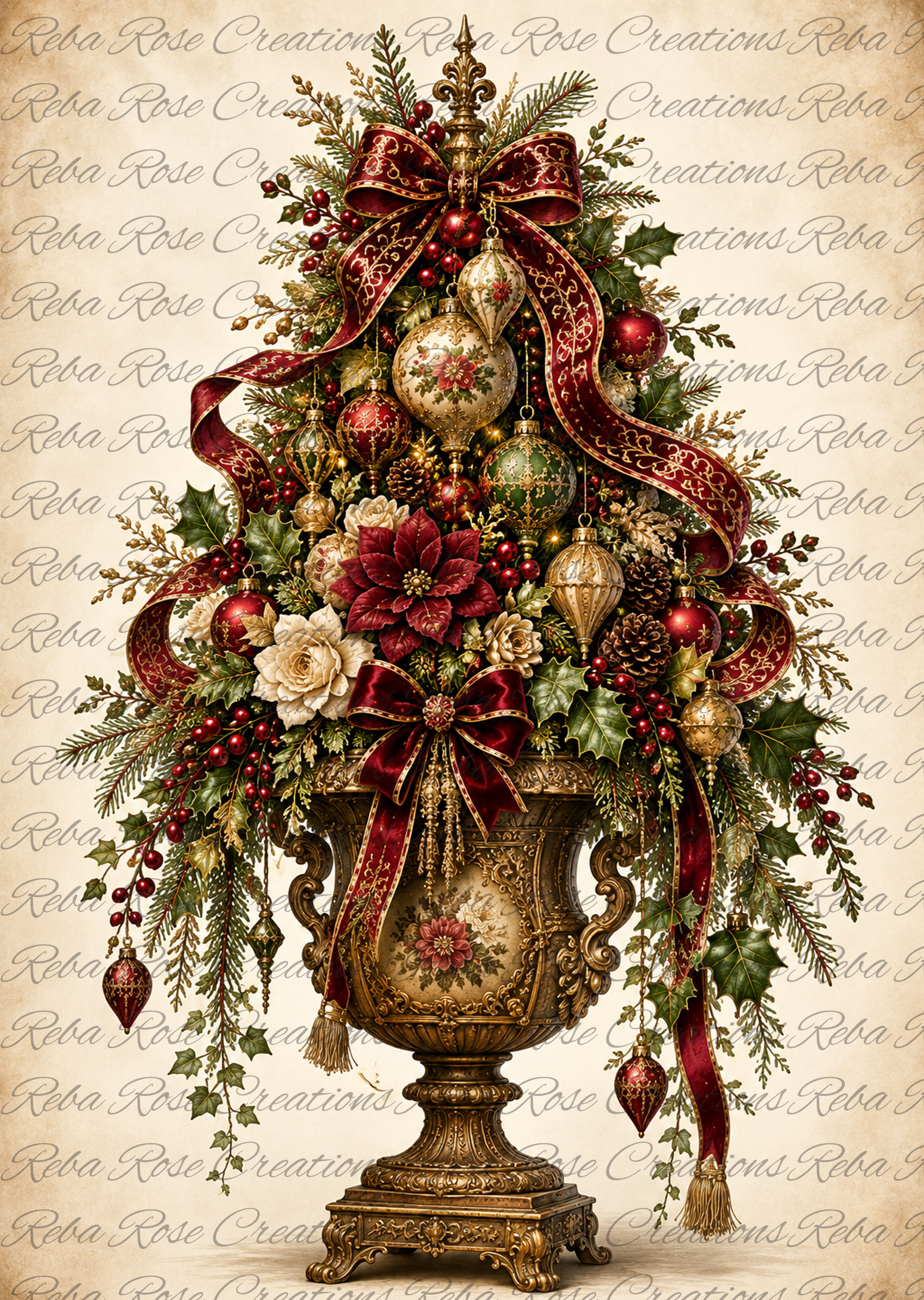3159-Christmas Topiary 2