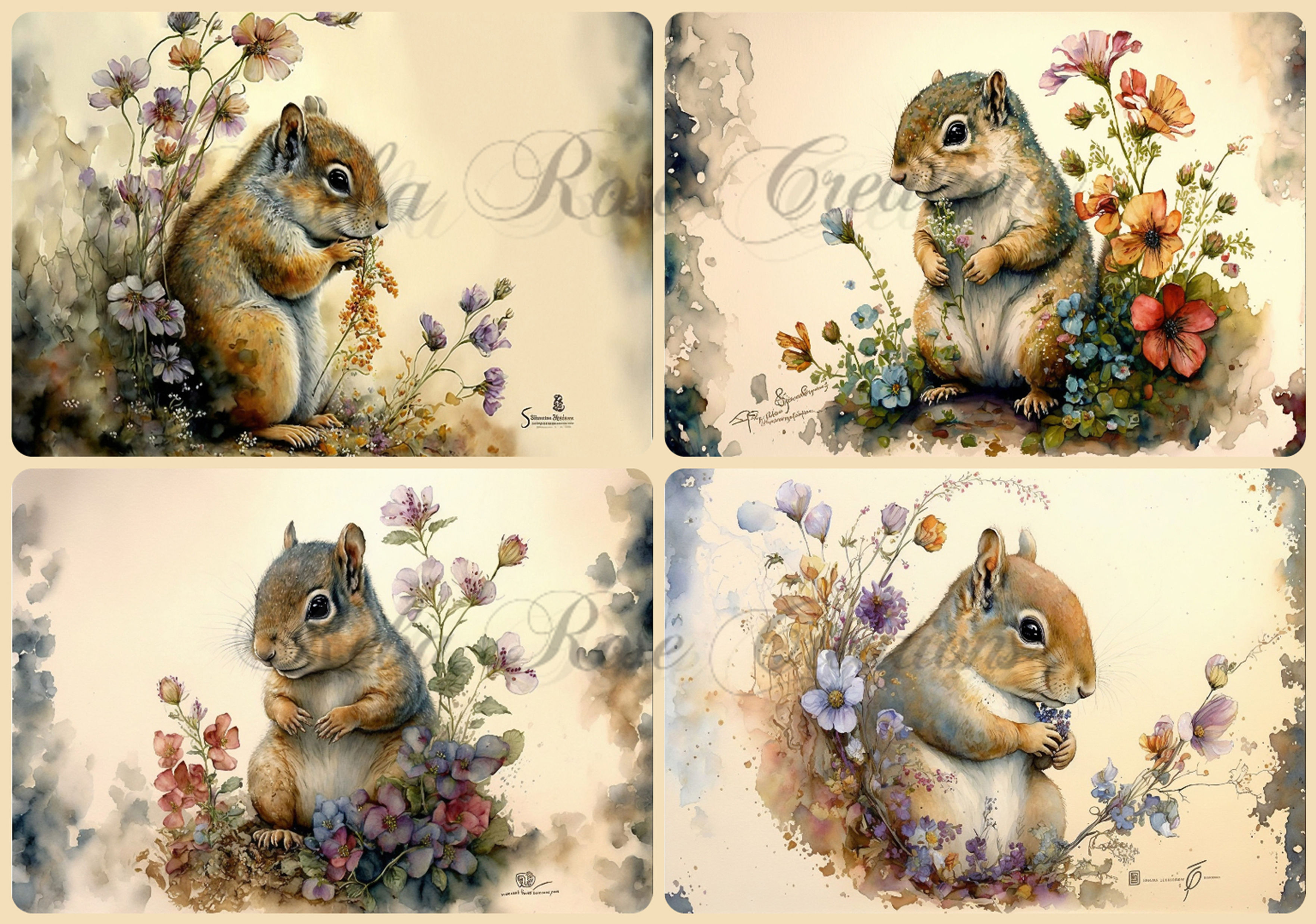 DD- Spring Squirrels