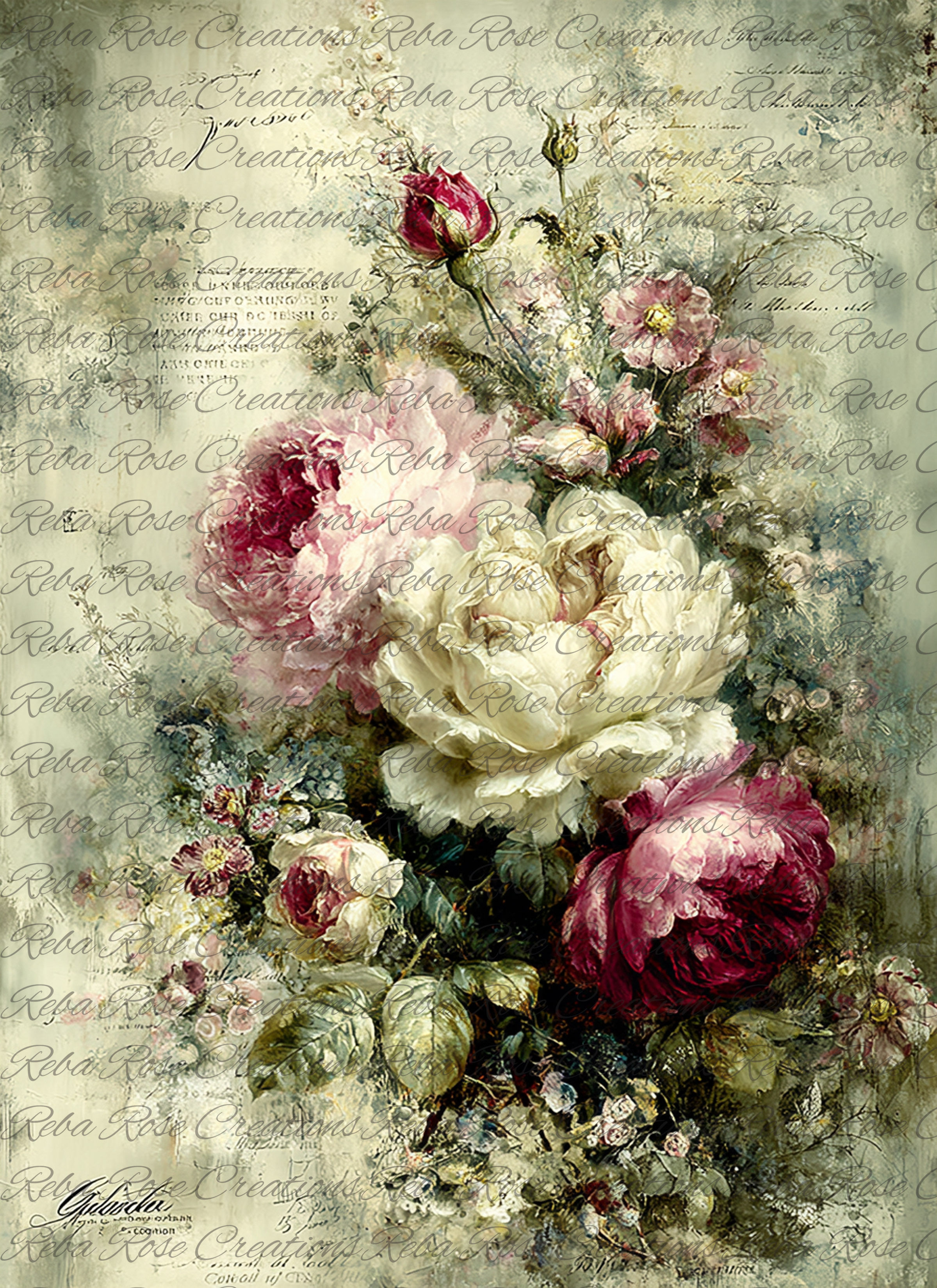 2750-Romantic Corsets  Florals