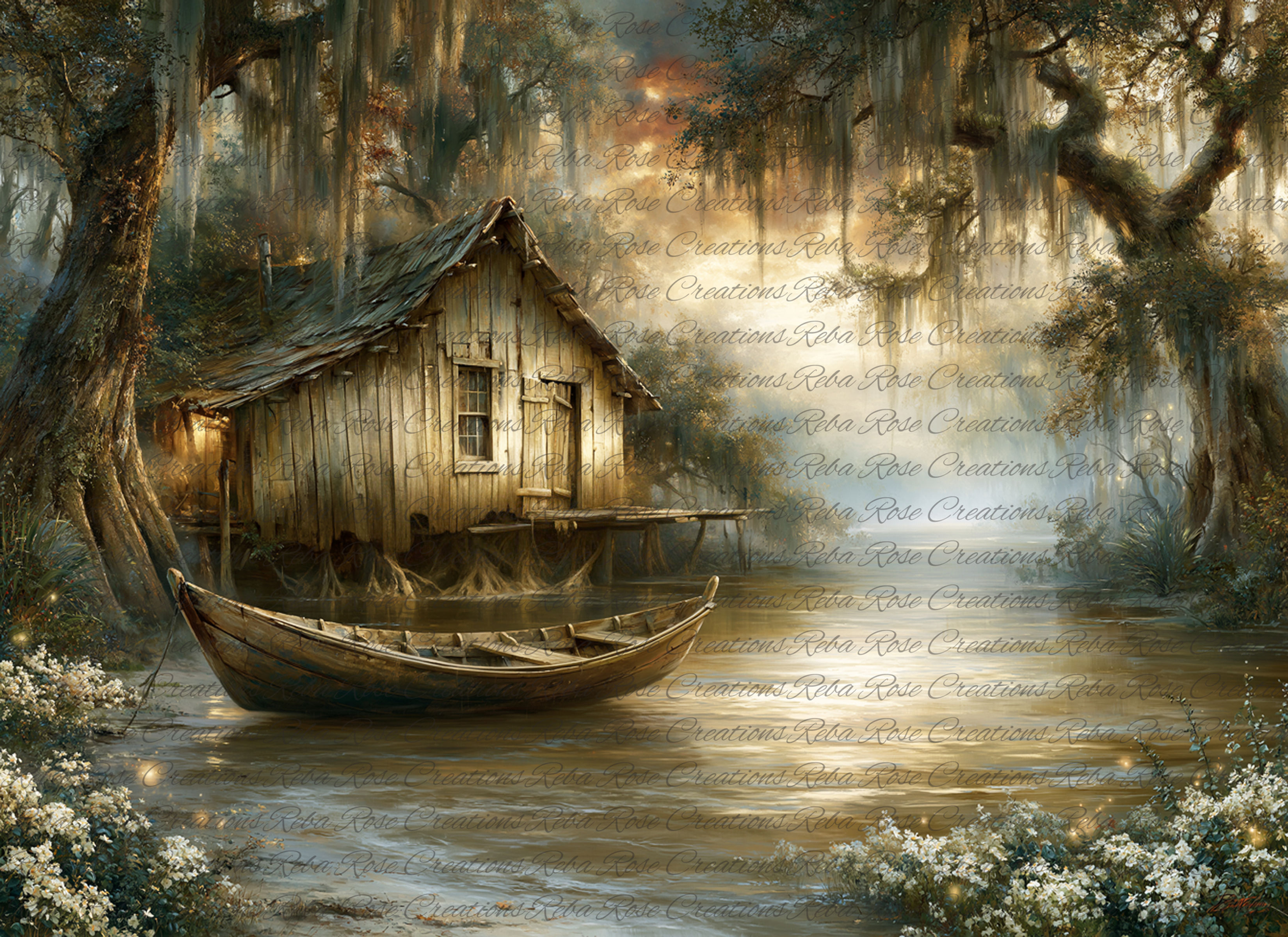 2715-Whispering Bayou Skiff