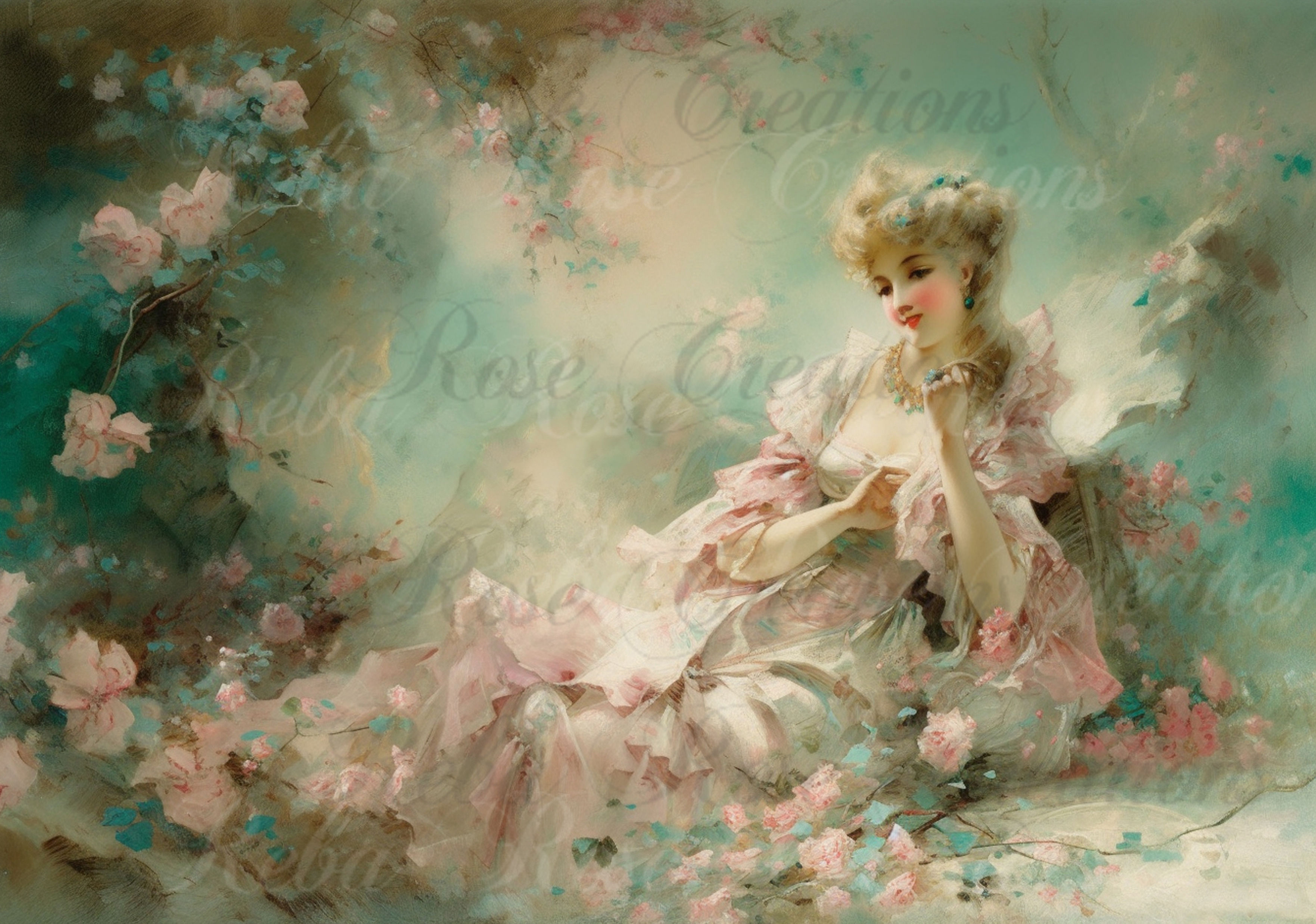 0313 - Lady in the Garden