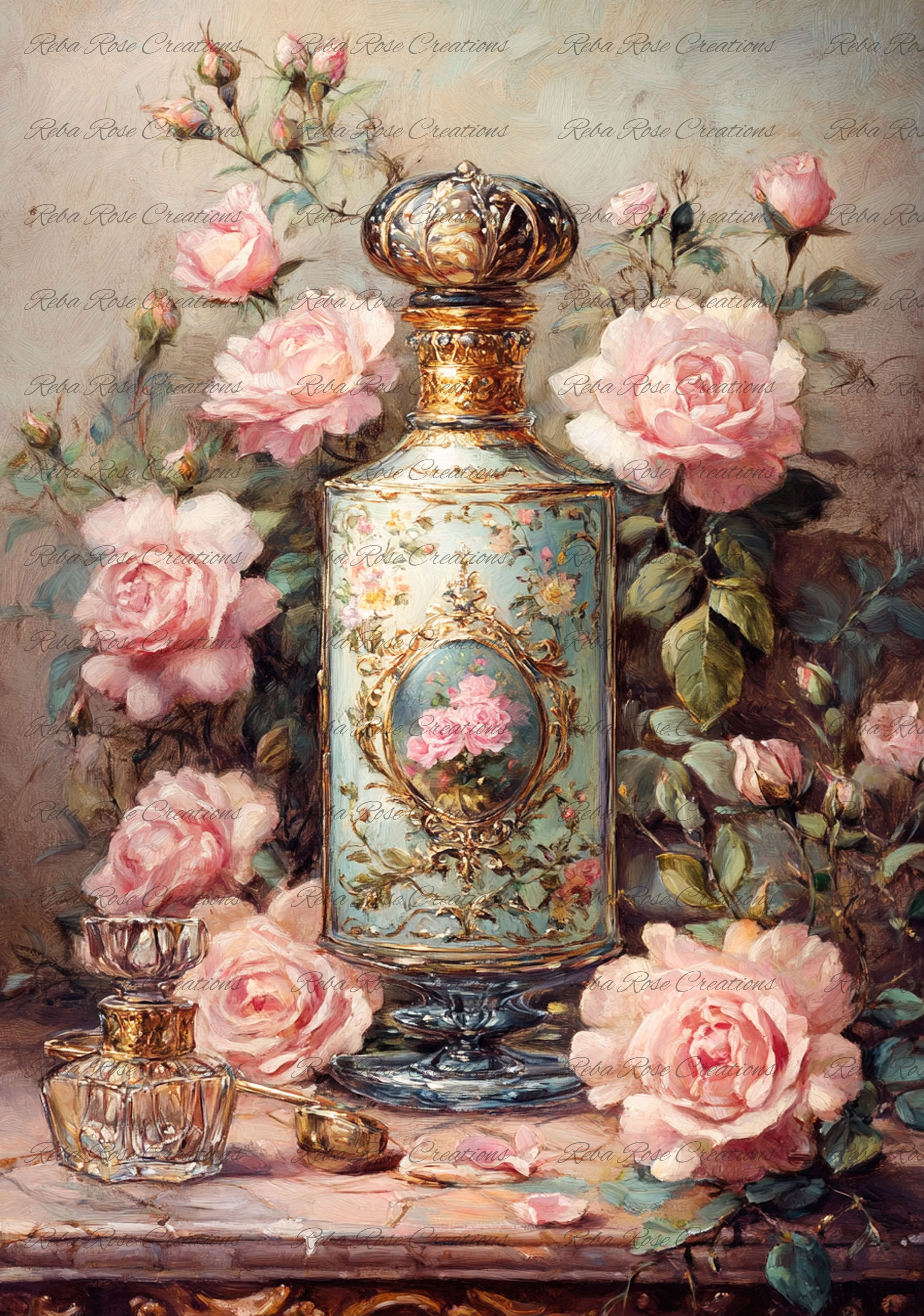 DD- French Perfume Bottle 2