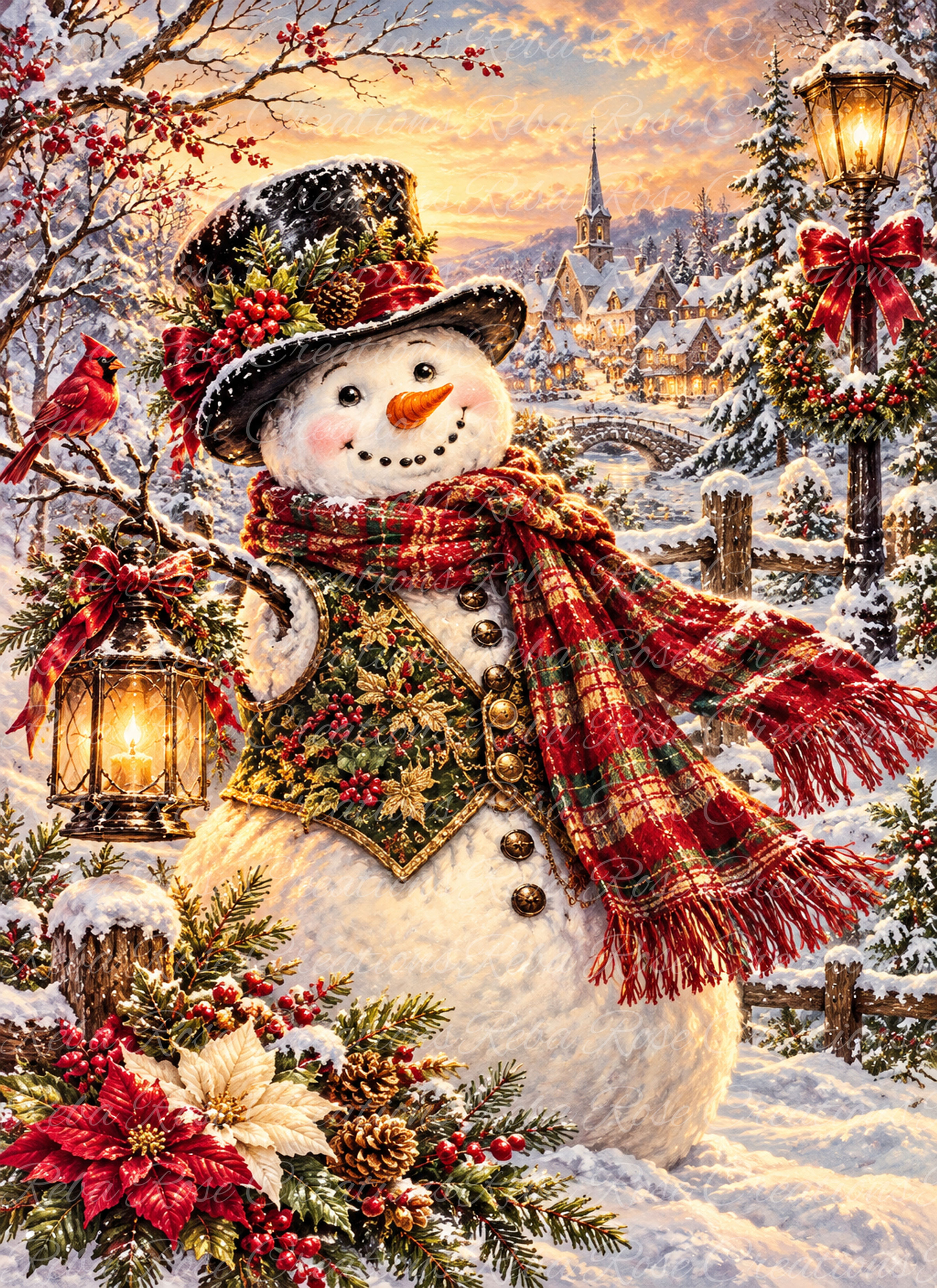 3199-Christmas Snowman