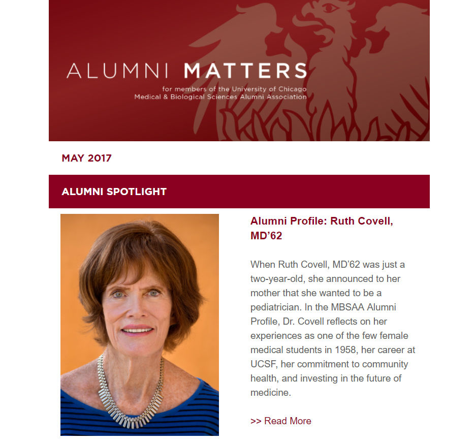 Alumni Matters - May '17