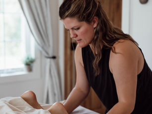 Meg Bateman massage therapy in homestead studio