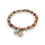 Miniaturbild: Halschakra - Heilstein ARMBAND⎥Aquamarin, Holzperlen + Anhänger & Quaste