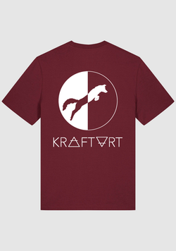 KRAFTART Krafttier Fuchs T-Shirt nispero vorne