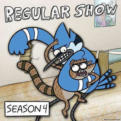   Esta es la cuarta temporada de Regular show.