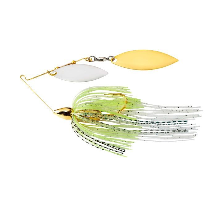 Thumbnail: Screamin Eagle Gold Frame Double Willow Spinnerbait