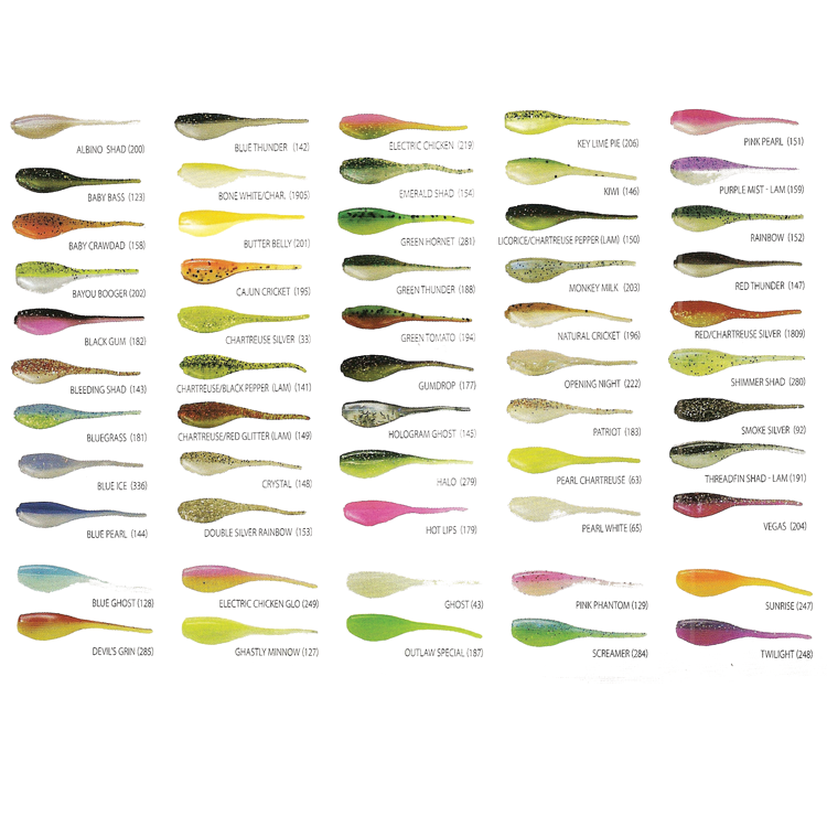 Mo' Glo Baby Shad 18/PK