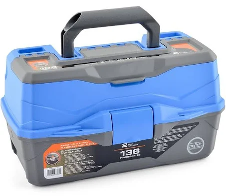 136 Piece 2 Tray Tackle Box