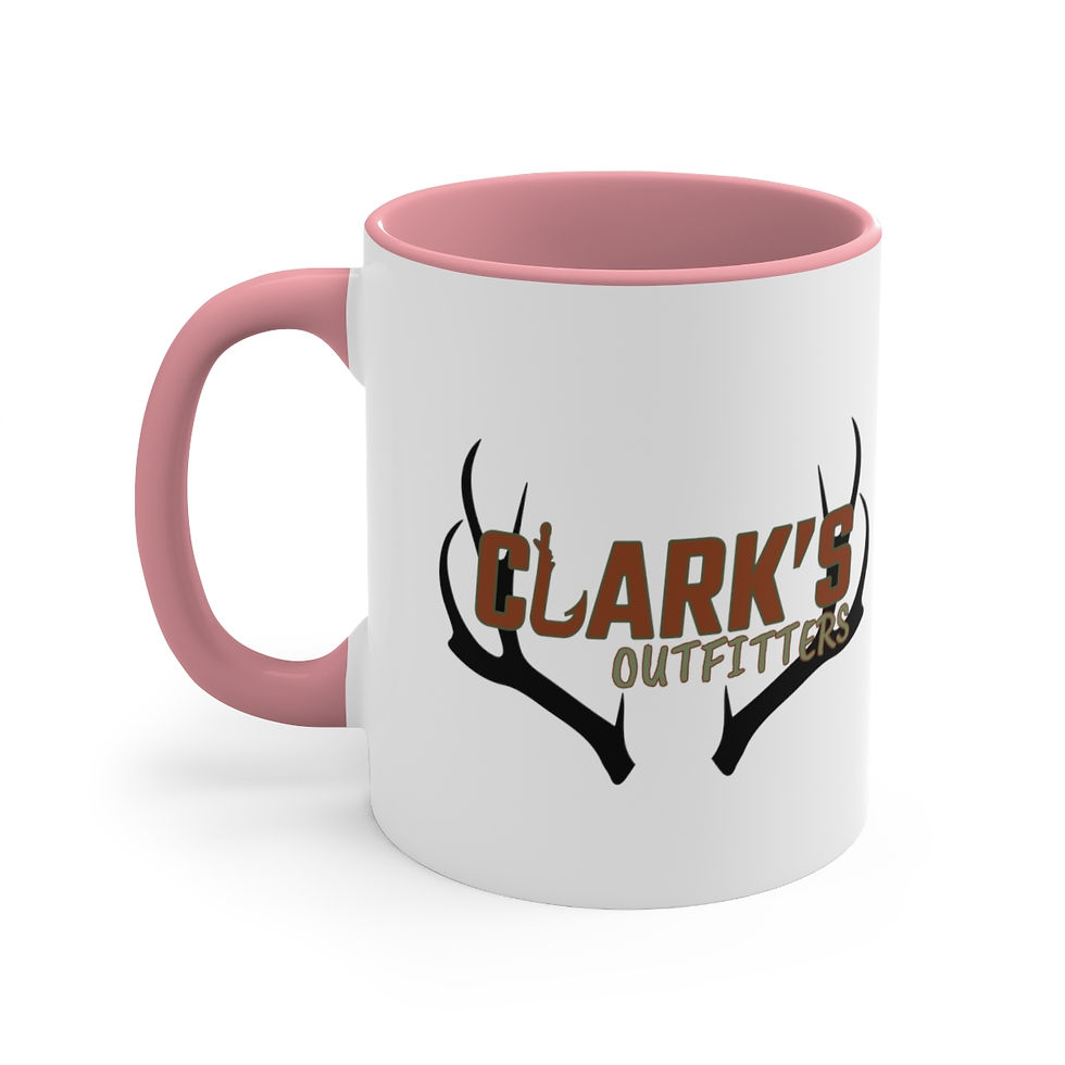 Thumbnail: Clark's Outfitters Full Logo Accent Coffee Mug, 11oz